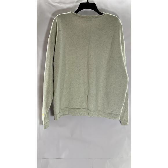 MAYFAIR Unisex Grey-Multicolor Empathy Always Embroidered Sweatshirt SZ OS - Picture 2 of 9